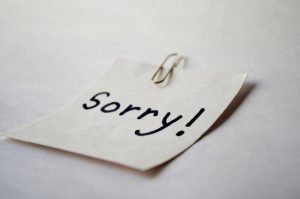 The Fine Art of Apologizing