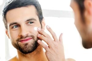 Healthy skin care for men